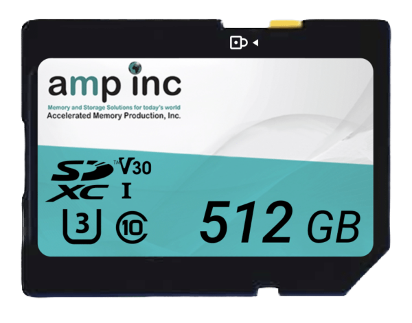 512GB 3D TLC SD Card