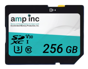 AMP 3.0 MLC SDXC Memory Card Extended Temp.